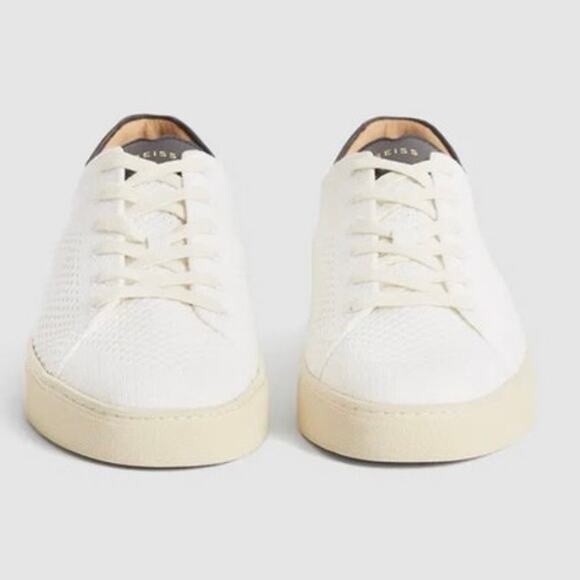 REISS Brackley Knitted Trainer sz12 main image 9